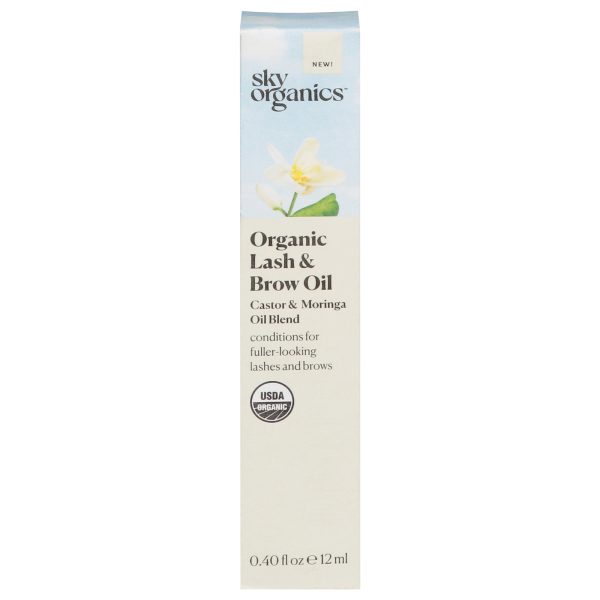 Sky Organics - Oil Og2 Lash & Brow - Ea Of 1-.40 Fz